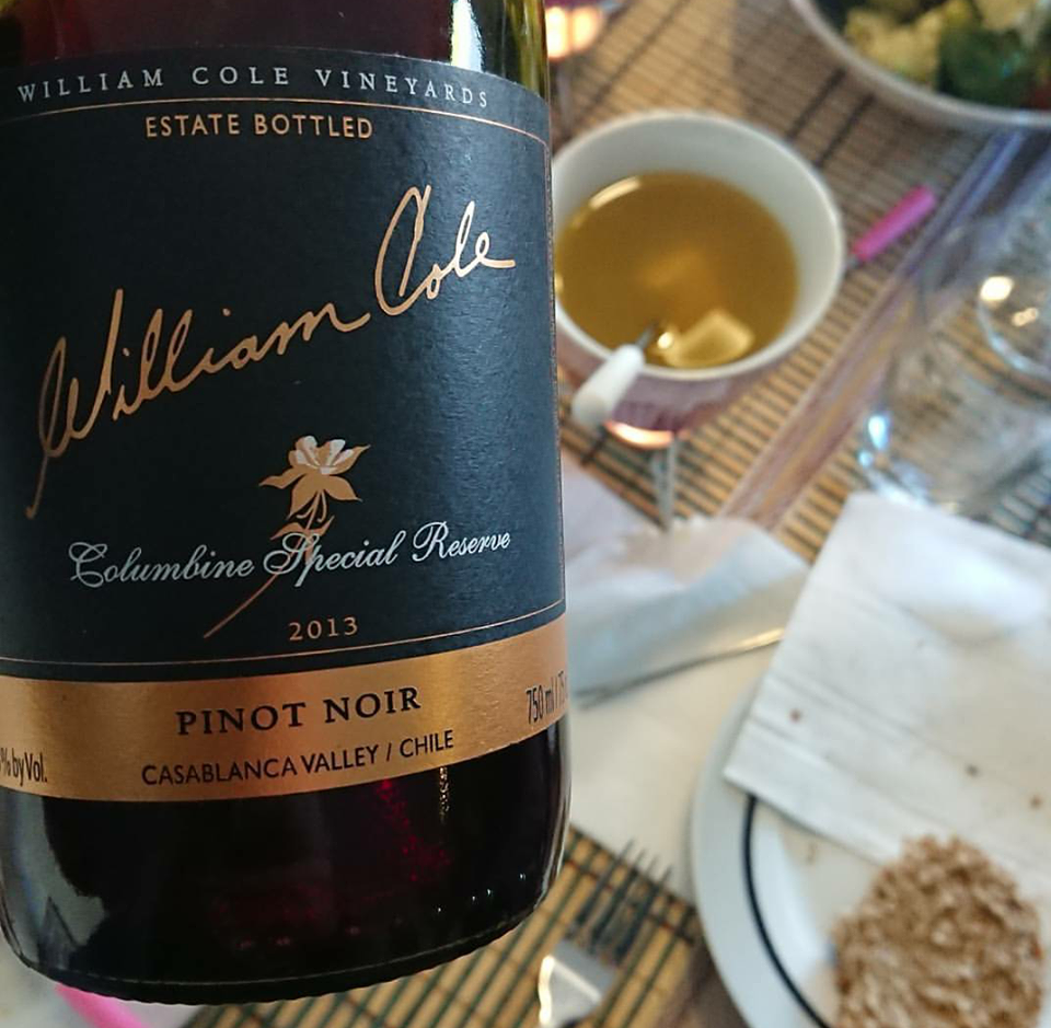 William Cole Pinot Noir 2013 Columbine Special Reserve