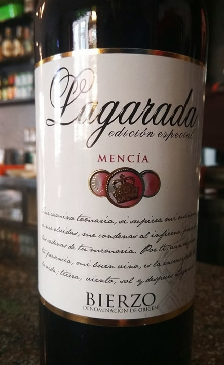 Lagarada Edición Especial Mencía 2016 Lagarada Edición Especial Mencía 2016