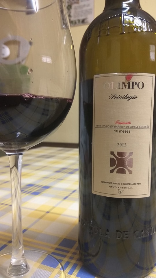 Olimpo Privilegio Tempranillo 2012 Olimpo Privilegio Tempranillo 2012