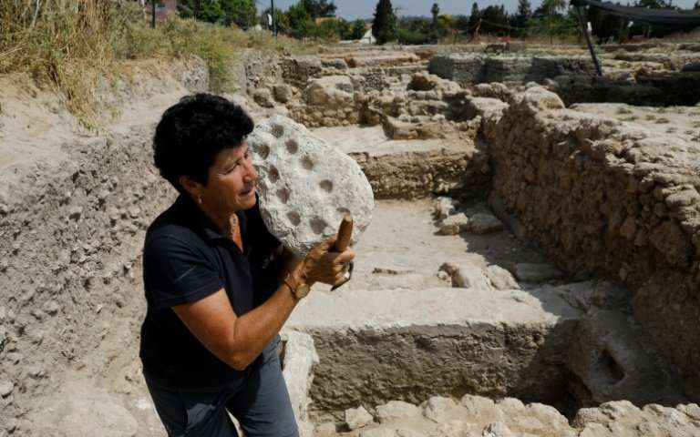 Se encuentra en una excavación una fábrica de alfarería para almacenar vino del siglo III D.C. 