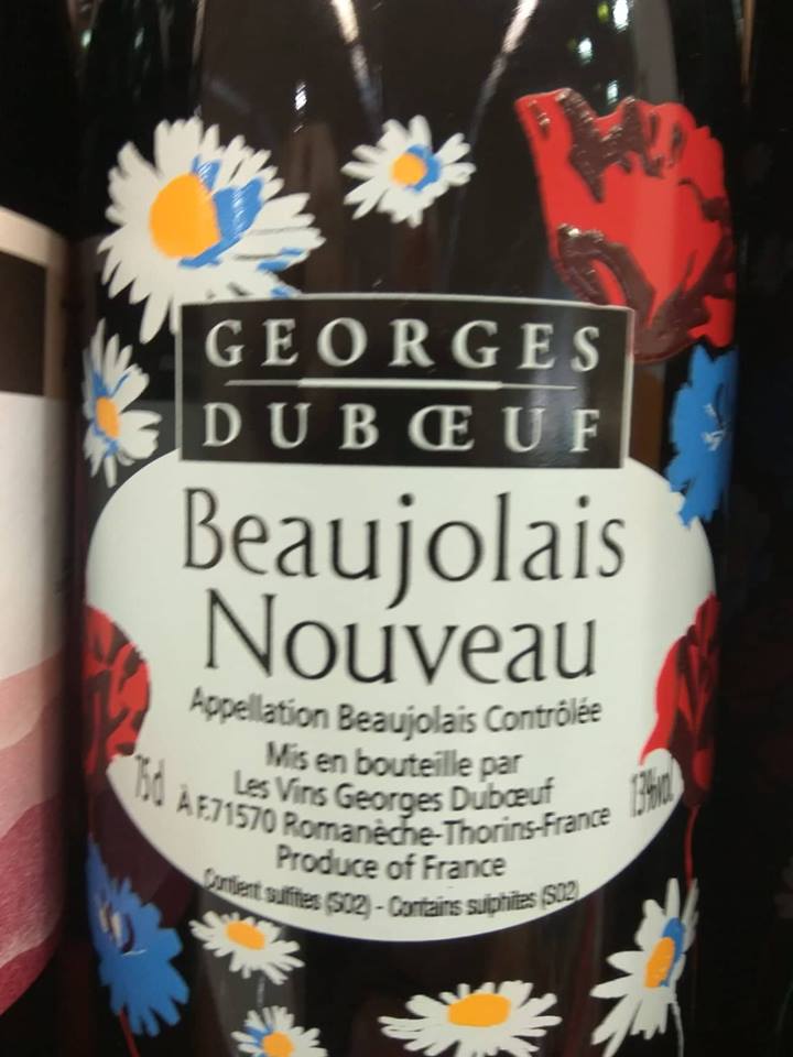 Georges Duboeuf Beaujolais Nouveau 2016