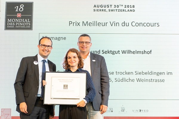 Un Pinot Noir alemán gana el Mondial des Pinots 2018