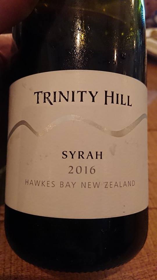 Trinity Hill Hawkes Bay Syrah 2016
