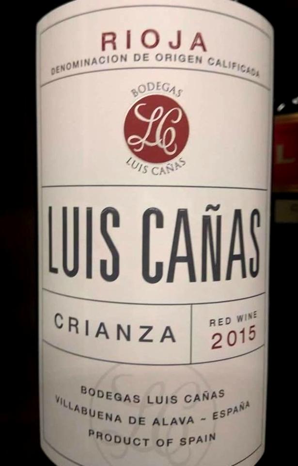 Luis Cañas Crianza 2015