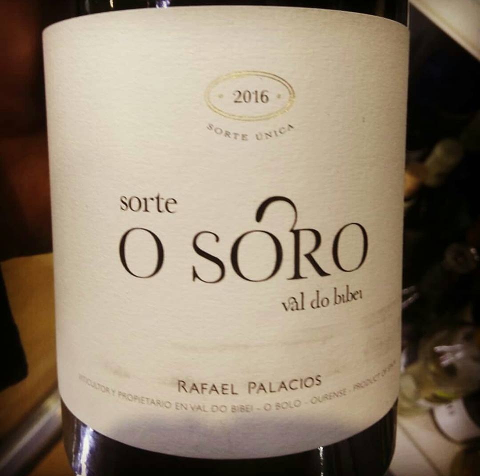 Sorte O Soro 2016 es el vino blanco gallego con más puntos Parker recibidos