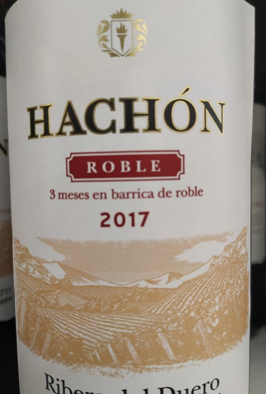 Cata del vino Hachón Roble 2017, Ribera del Duero – Sobrelias