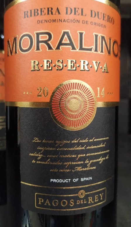Moralinos Reserva 2014 Moralinos Reserva