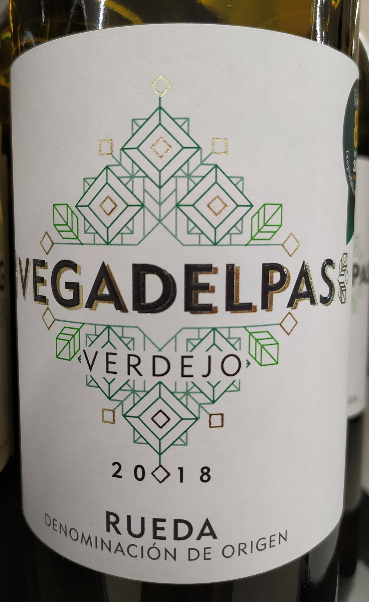 Vega del Pas Verdejo 2018 Vega del Pas Verdejo