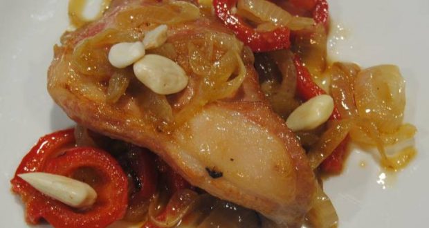 Cerdo Estofado A La Antigua Maridado Con Tinto Crianza