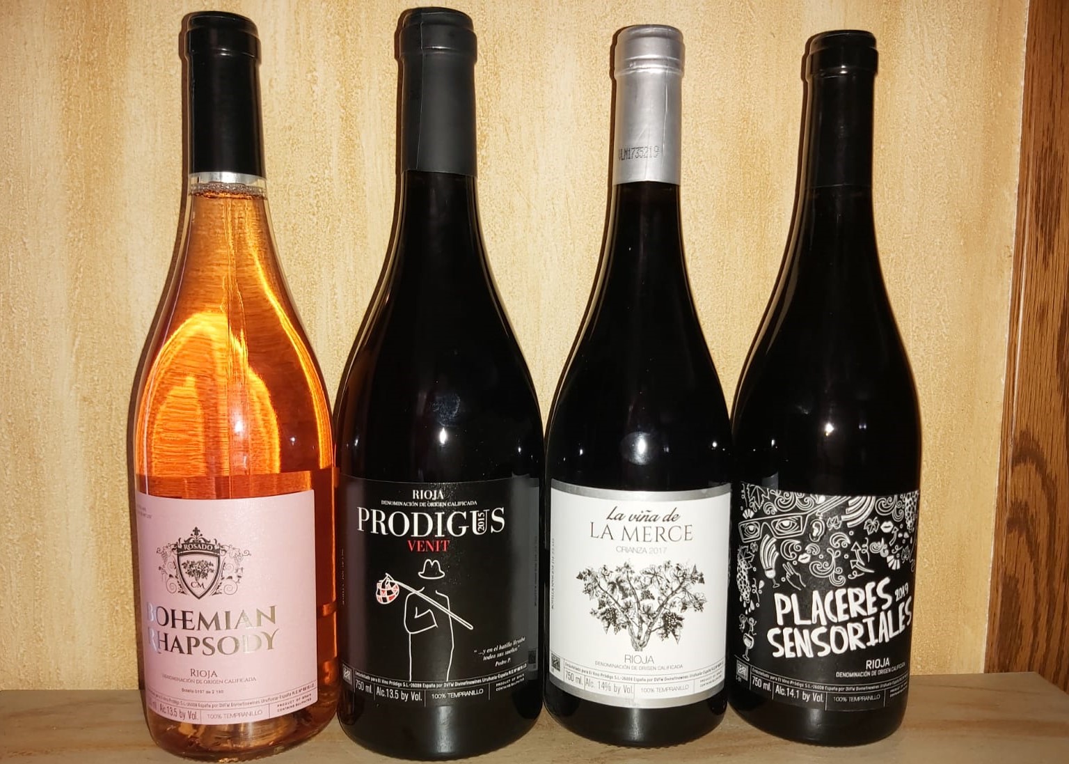 vinos de la Bodega El Vino Pródigo vinos de la Bodega El Vino Pródigo