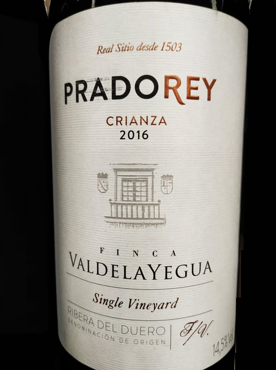 Pradorey Crianza Finca Valdelayegua