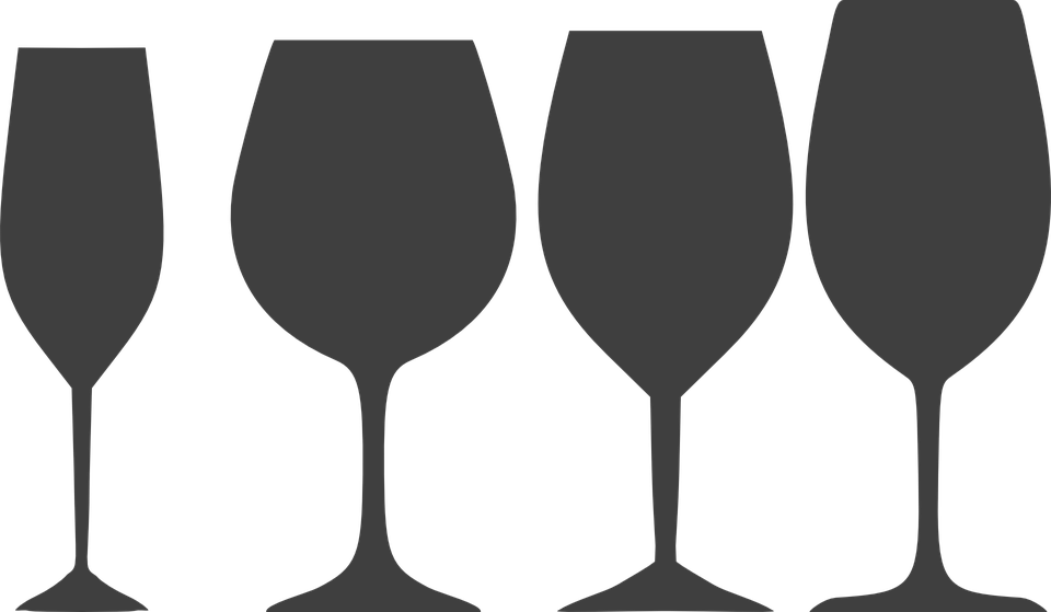 Diferencias entre copas de vino tinto y vino blanco