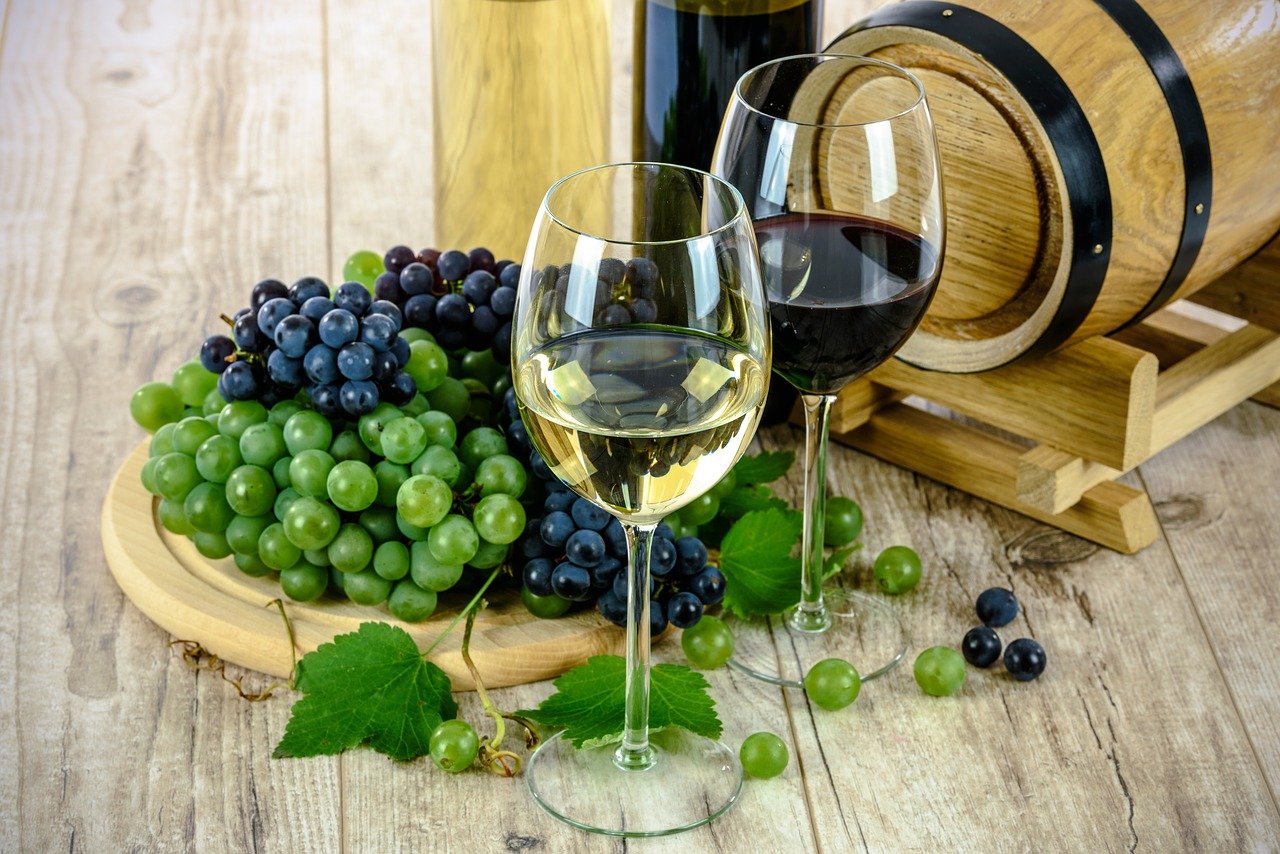 Diferencias entre copas de vino tinto y vino blanco