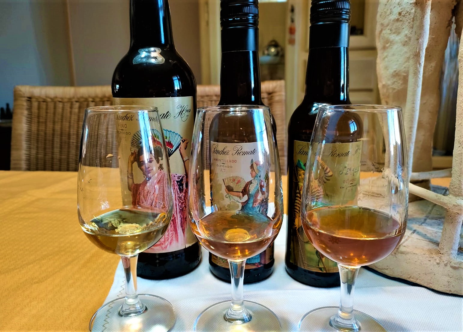 vinos de Bodegas Sánchez Romate