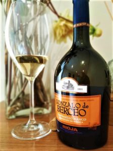 Gonzalo de Berceo Tempranillo Blanco Barrica (CVC), Bodegas Manzanos Haro, Rioja