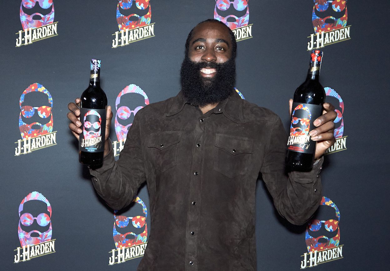 James Harden es la última celebridad en subirse al mundo del vino
