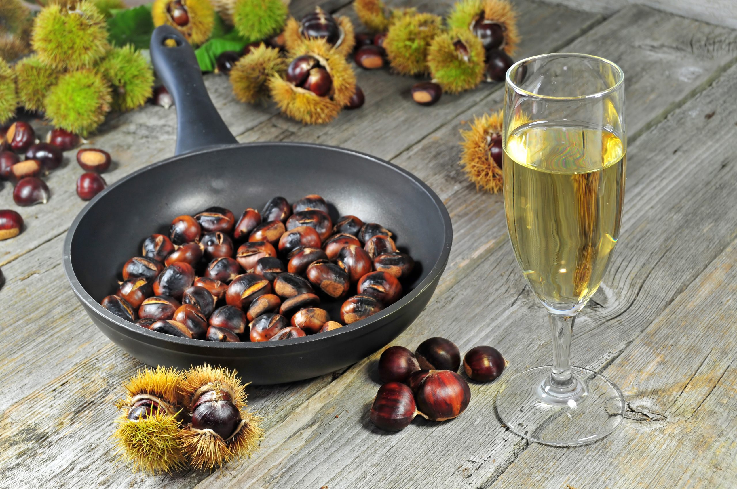 Maridaje de vinos y castañas Maridaje de vinos y castañas