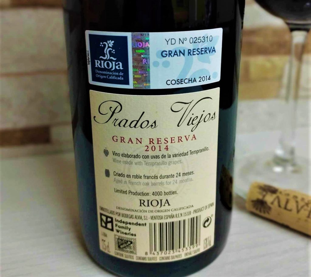 Prados Viejos Gran Reserva 2014 Prados Viejos Gran Reserva 2014