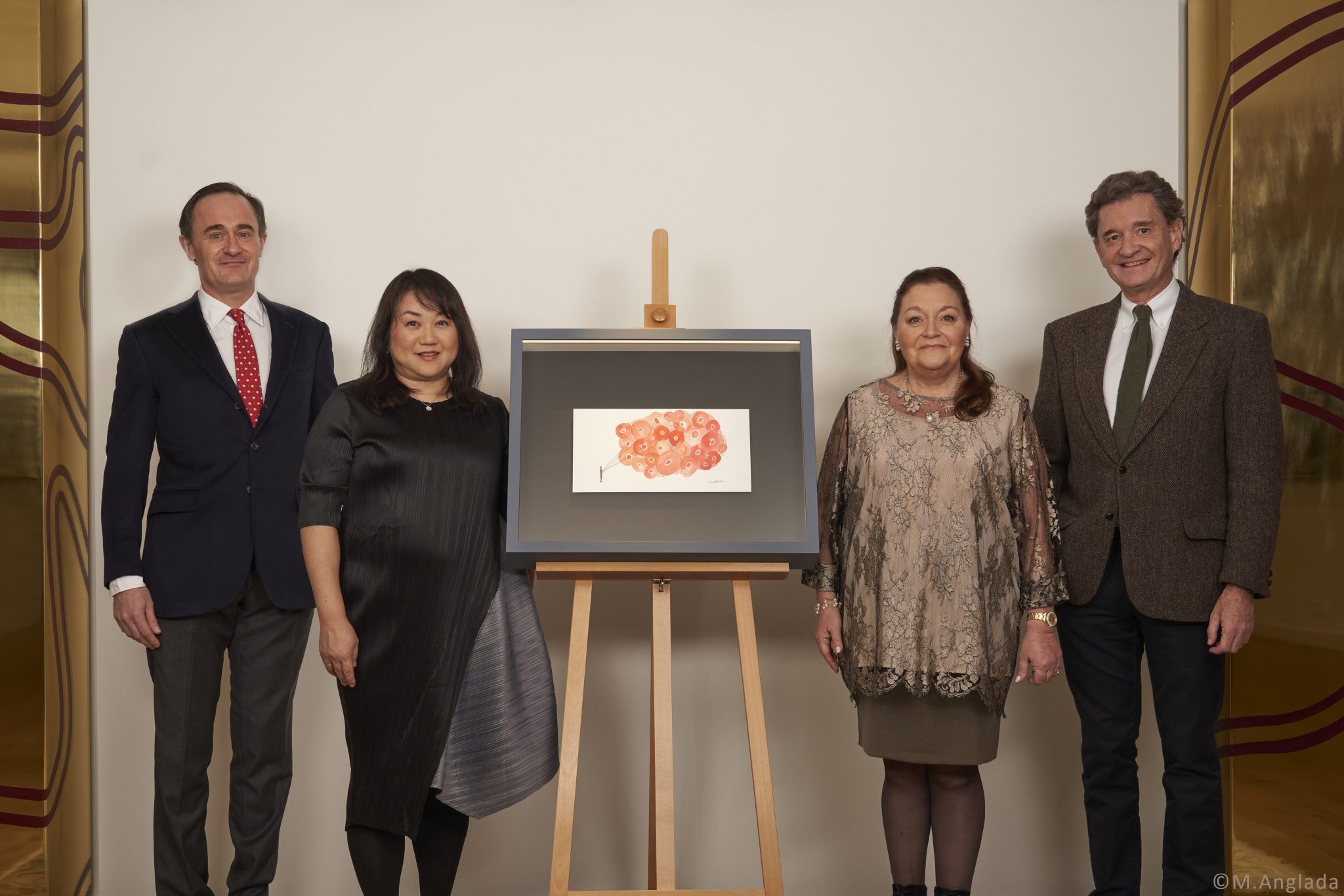 Chiharu Shiota creadora de la etiqueta del Château Mouton Rothschild 2021 Chiharu Shiota creadora de la etiqueta del Château Mouton Rothschild 2021
