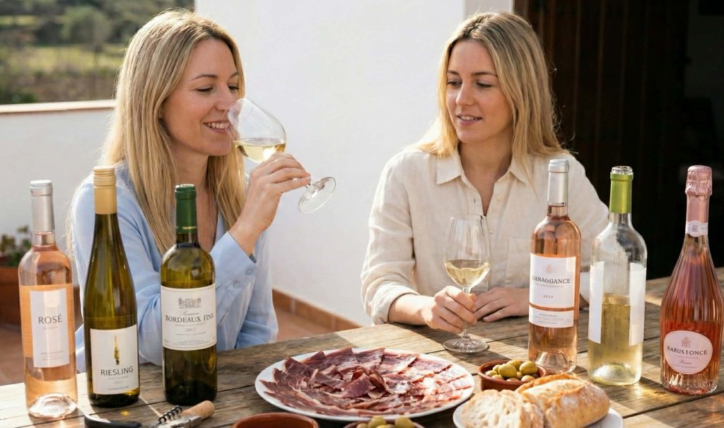 maridajes del jamón ibérico