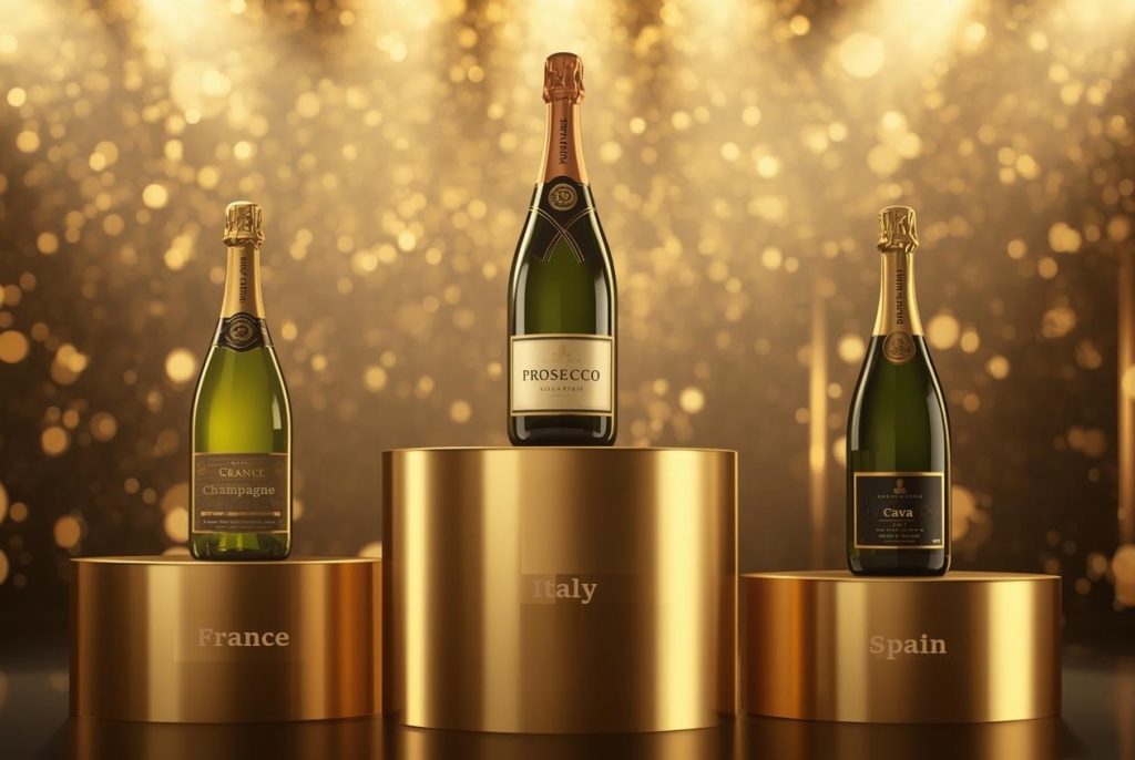 proseccos champagnes y cavas