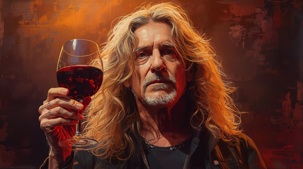 Robert Plant y el vino Robert Plant y el vino