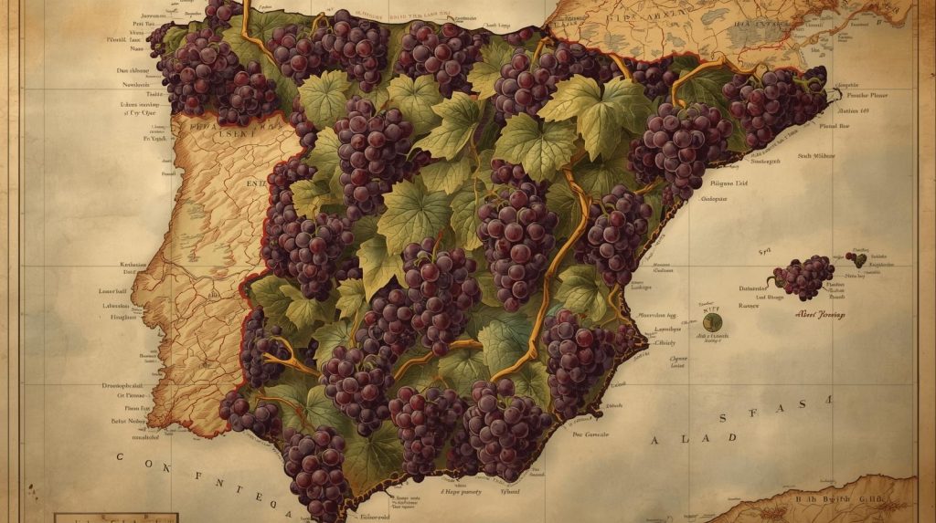 variedades de uva de vinificación más plantadas en España