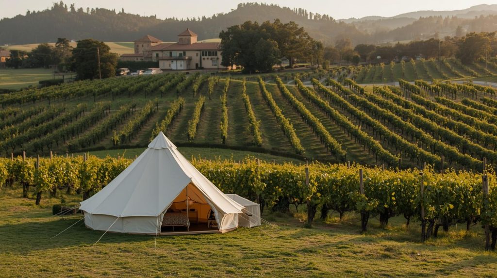 Glamping en bodegas