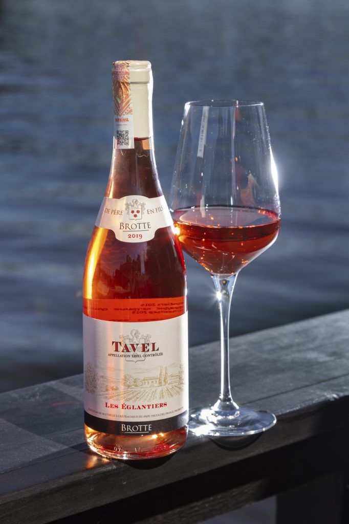 Brotte Les Églantiers Tavel Rosé 2019