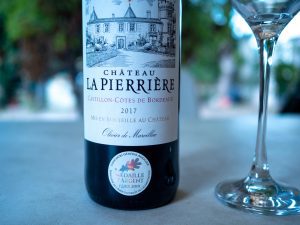 Château La Pierrière 2017, Castillon-Côtes de Bordeaux