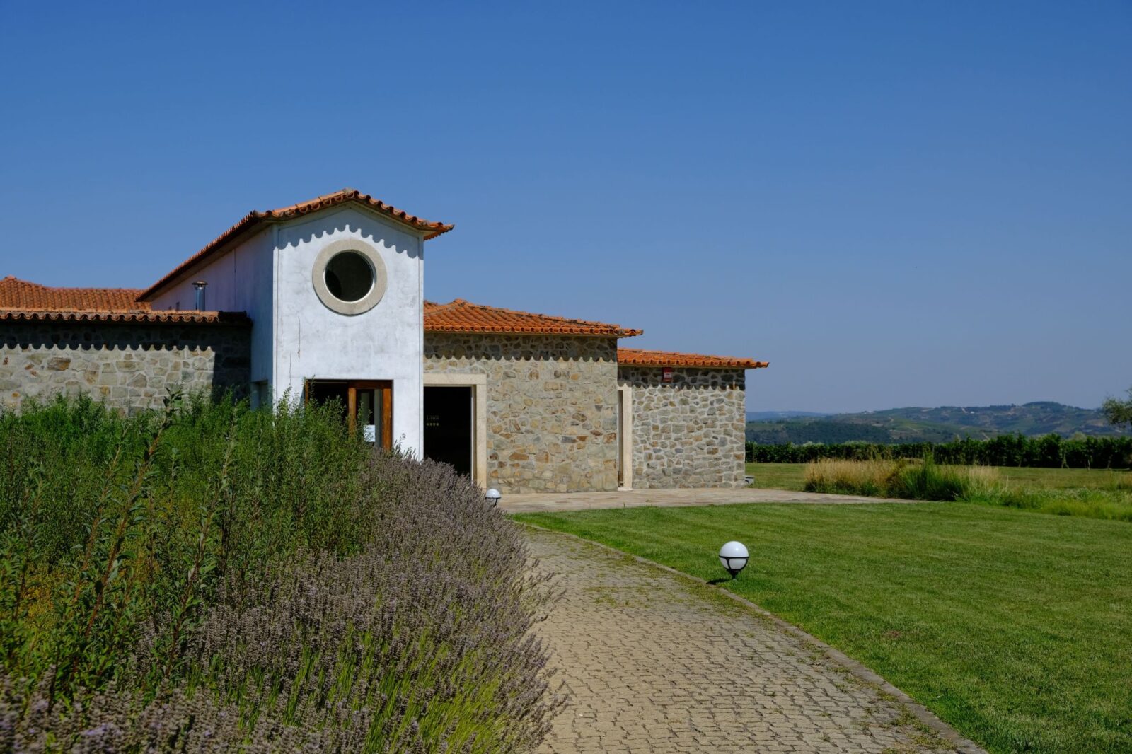 acceso habilitado de la bodega a los viñedos para enoturismo accesible